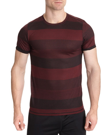 Xlr8 All Over Print Stripe T-Shirt